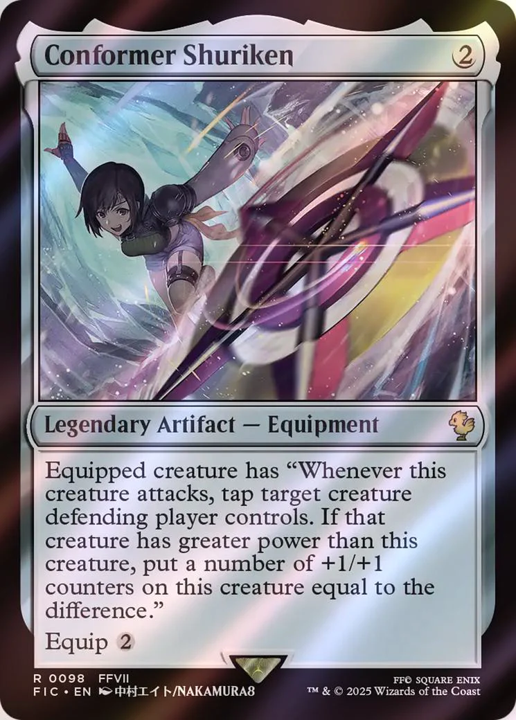 Conformer Shuriken [98] [FINAL FANTASY: Commander] [Surge Foil]