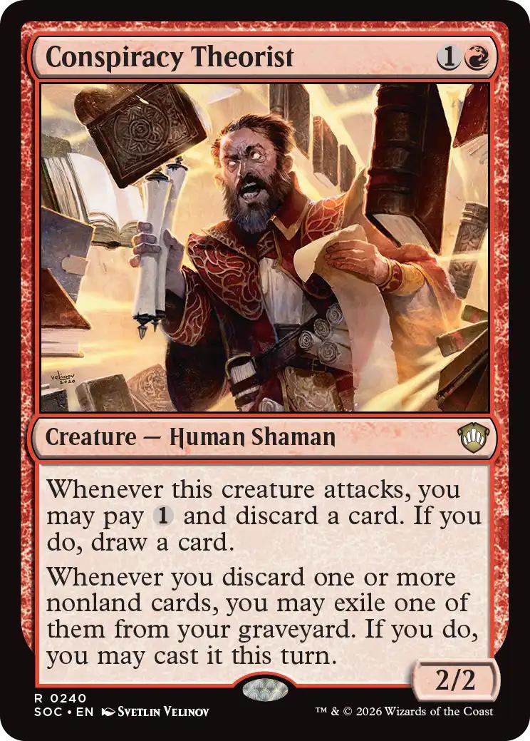 Conspiracy Theorist [240] [Secrets of Strixhaven: Commander] [Non-Foil]