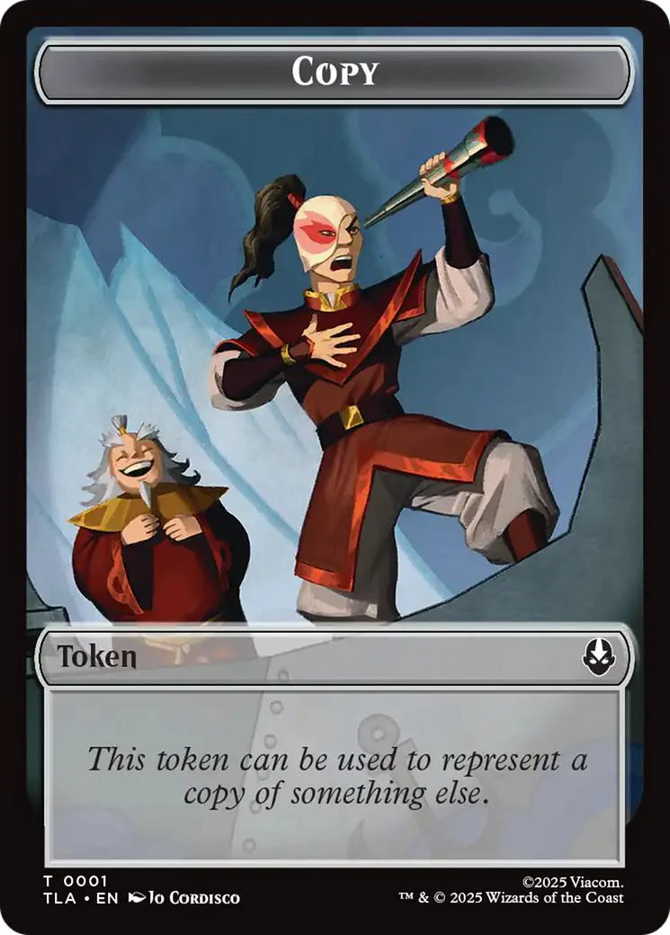 Copy Token (01) // Spirit Token (03) [Avatar: The Last Airbender: Tokens] [Non-Foil]