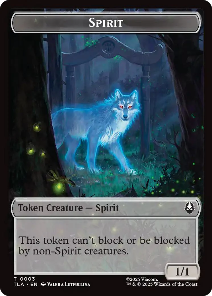 Ally Token (07) // Spirit Token (03) [Avatar: The Last Airbender: Tokens] [Non-Foil] - Image 2