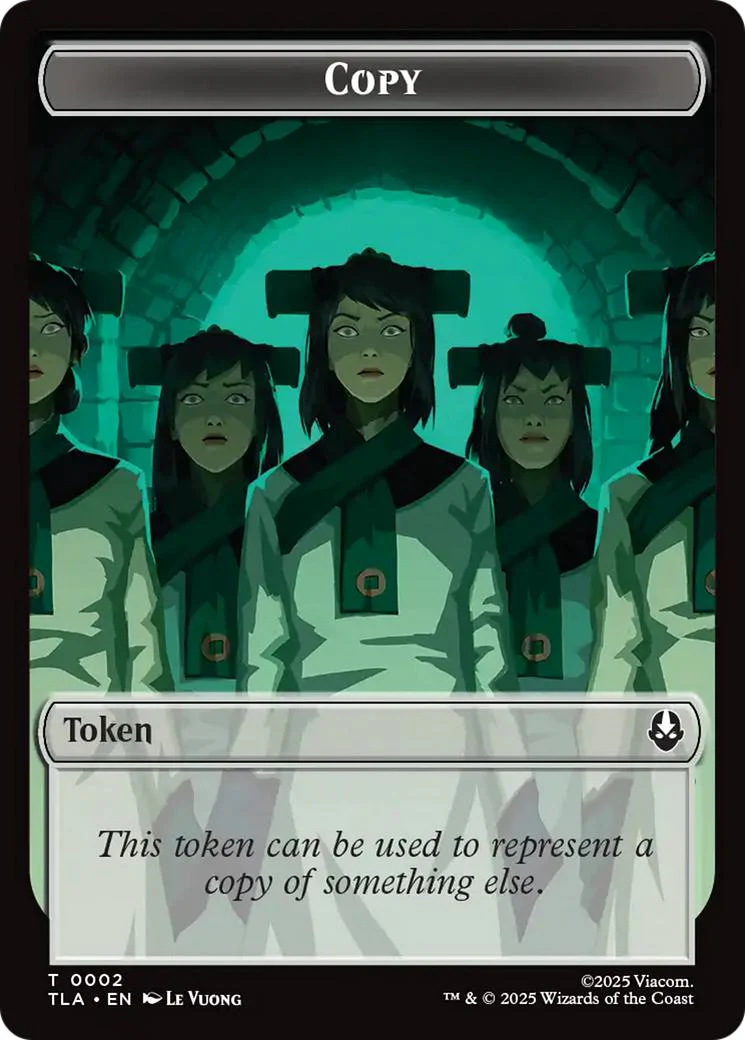 Copy Token (02) // Soldier Token (11) [Avatar: The Last Airbender: Tokens] [Non-Foil]