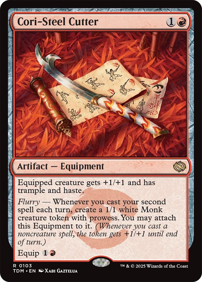 Cori-Steel Cutter [103] [Tarkir: Dragonstorm] [Non-Foil]
