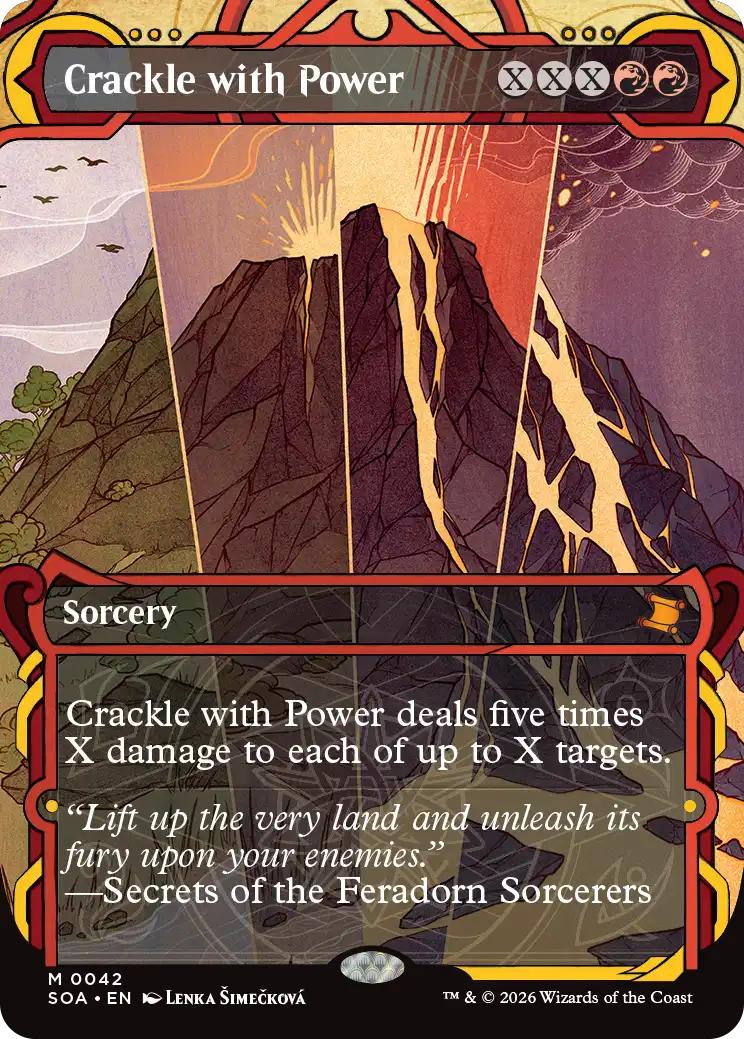 Crackle with Power [42] [Showcase] [Secrets of Strixhaven: Mystical Archive] [Non-Foil]