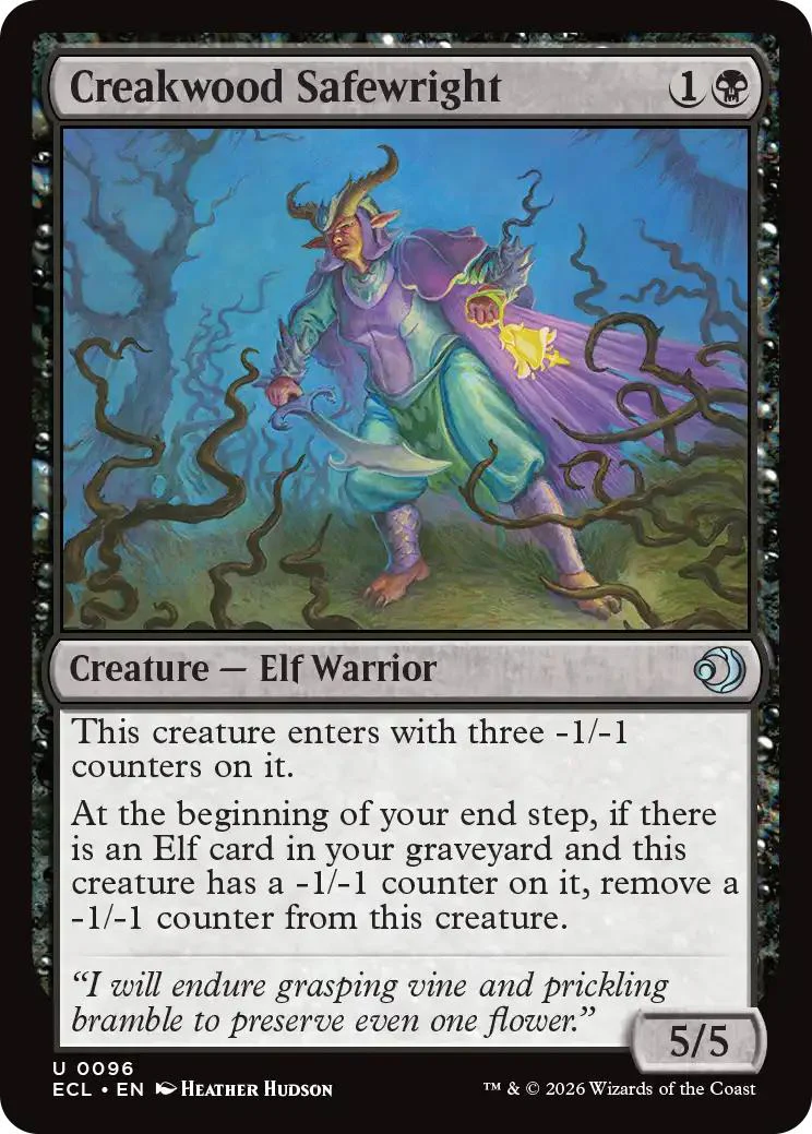 Creakwood Safewright [96] [Lorwyn Eclipsed] [Non-Foil]