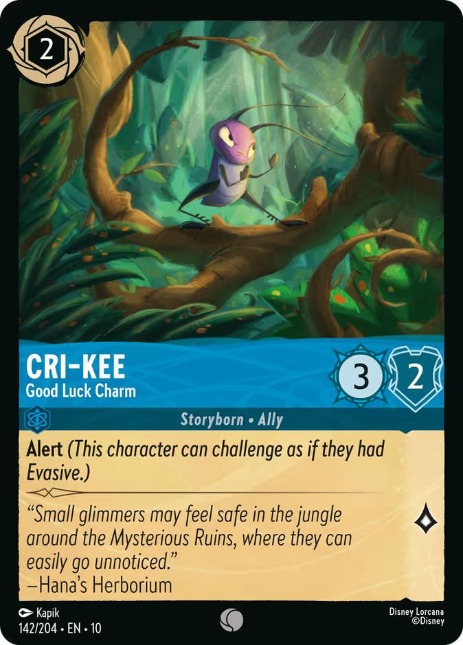 Cri-Kee - Good Luck Charm - 142/204 [Whispers in the Well] [Non-Foil]
