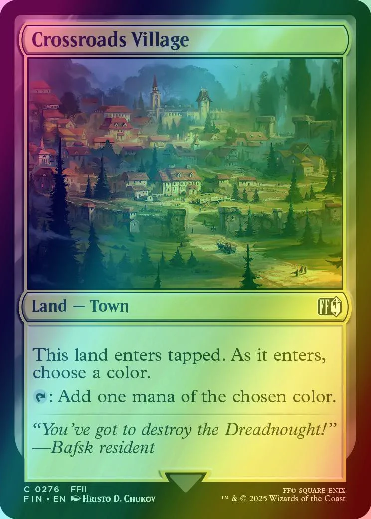 Crossroads Village [276] [FINAL FANTASY] [Foil]