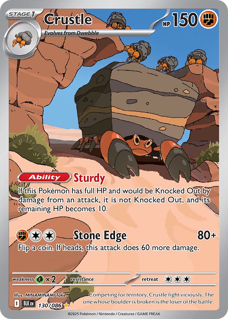 Crustle - 130/086 - Illustration Rare [sv105b-130] [Ultra]