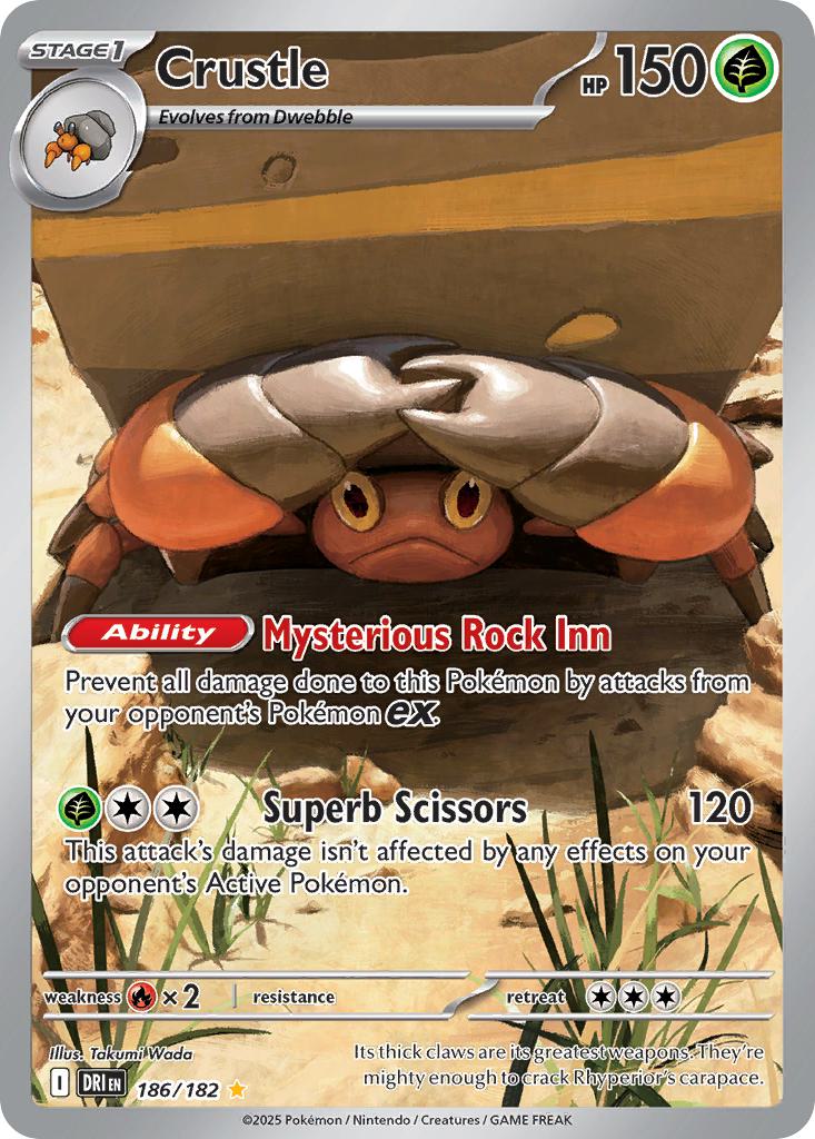 Crustle - 186/182 - Illustration Rare [sv10-186] [Ultra]