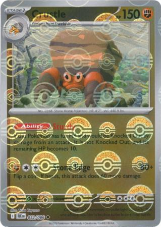 Crustle - Poké Ball Pattern - 052/086 - Uncommon [sv105b-052] [Reverse Holo]