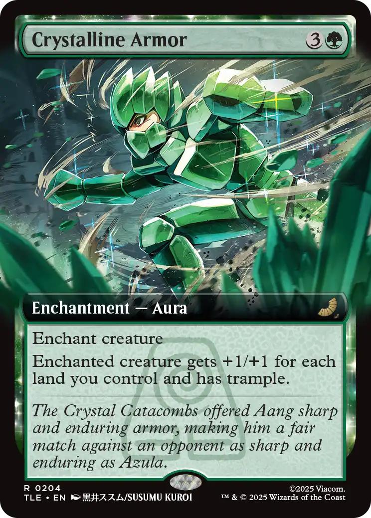 Crystalline Armor [204] [Extended Art] [Avatar: The Last Airbender Eternal] [Non-Foil]
