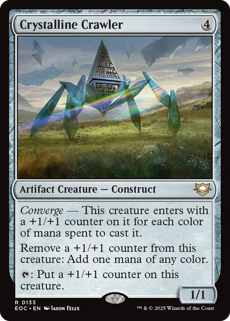 Crystalline Crawler [133] [Edge of Eternities: Commander] [Non-Foil]