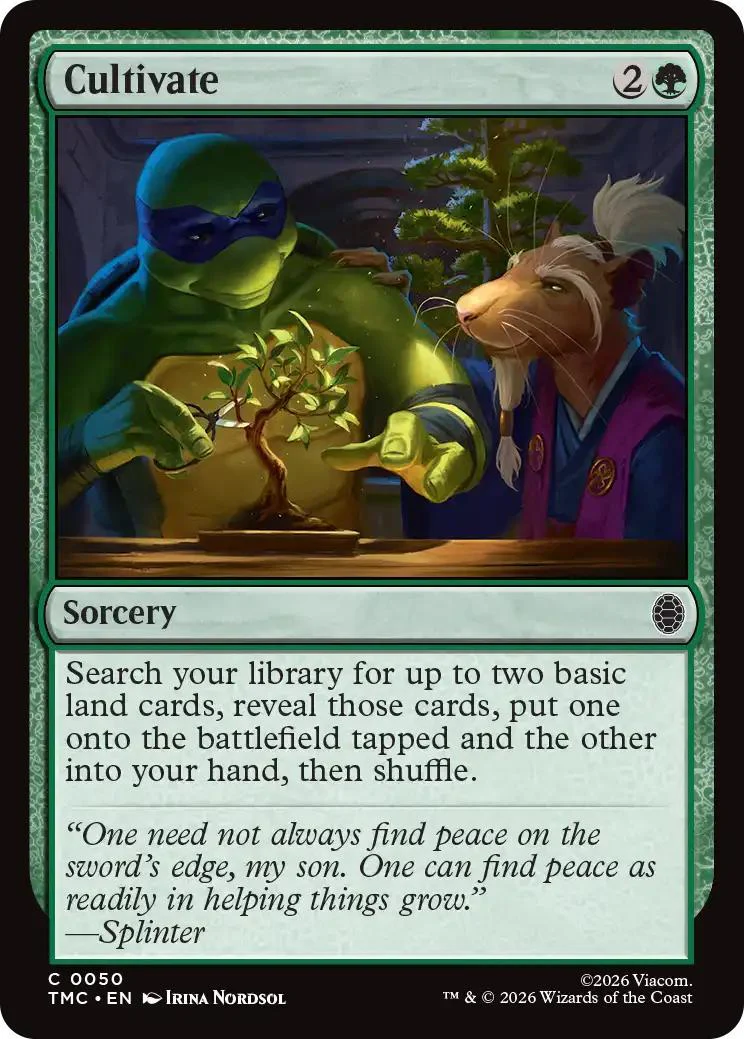 Cultivate [50] [Teenage Mutant Ninja Turtles Eternal] [Non-Foil]