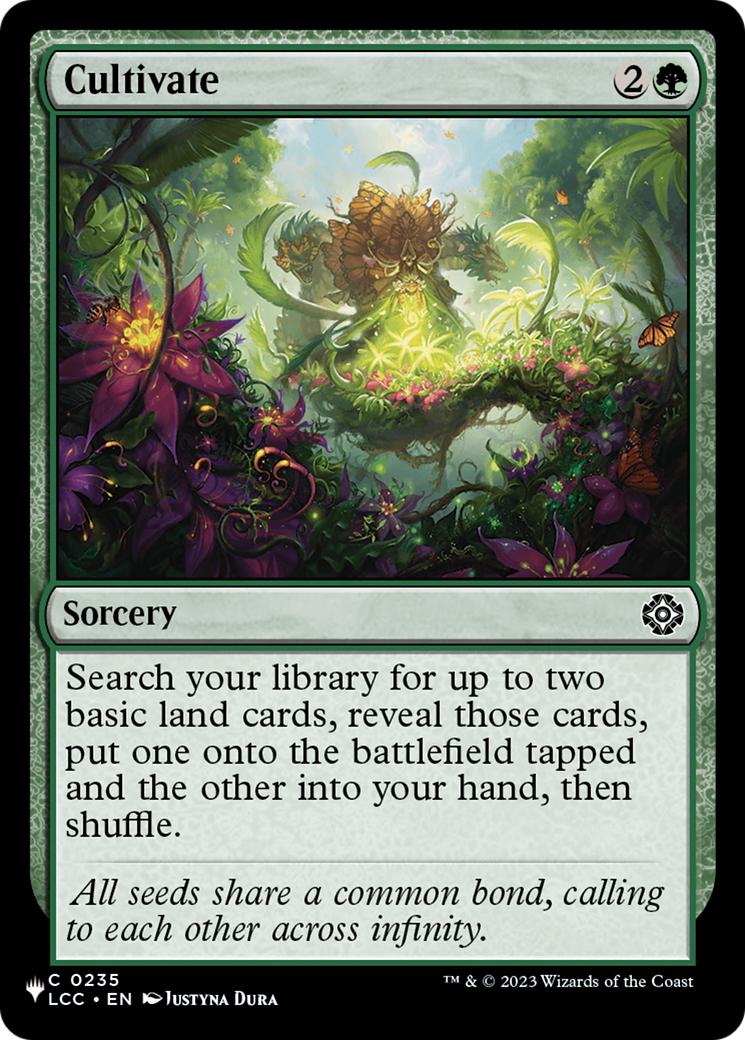 Cultivate [LCC-235] [The List] [Non-Foil]