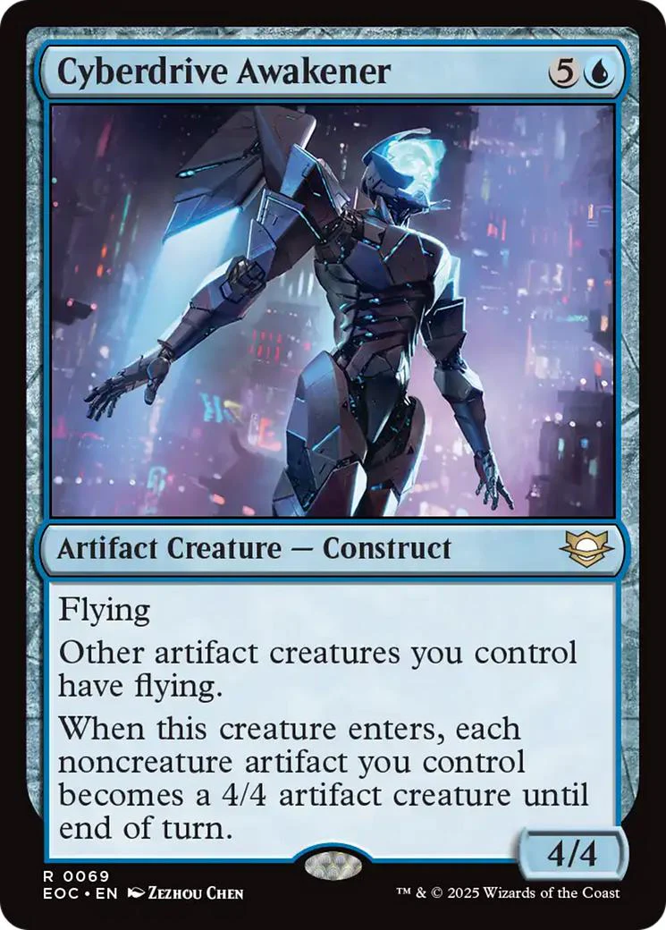 Cyberdrive Awakener [69] [Edge of Eternities: Commander] [Non-Foil]