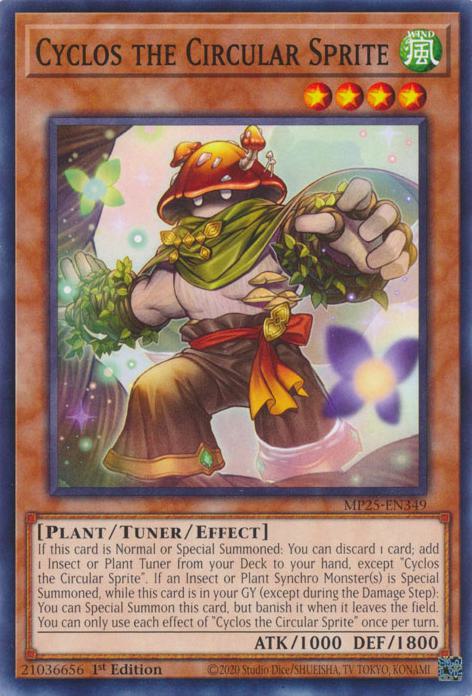 Cyclos the Circular Sprite - MP25-EN349 - Common - 1st Edition