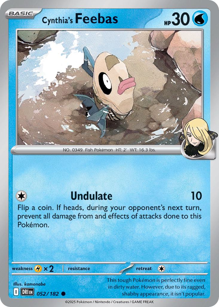 Cynthia's Feebas - 052/182 - Common [sv10-052] [Non-Holo]