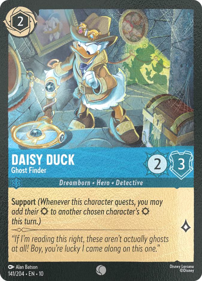 Daisy Duck - Ghost Finder - 141/204 [Whispers in the Well] [Cold Foil]