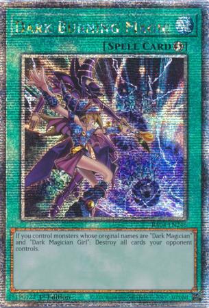 Dark Burning Magic - RA04-EN246 - Quarter Century Secret Rare - 1st Edition