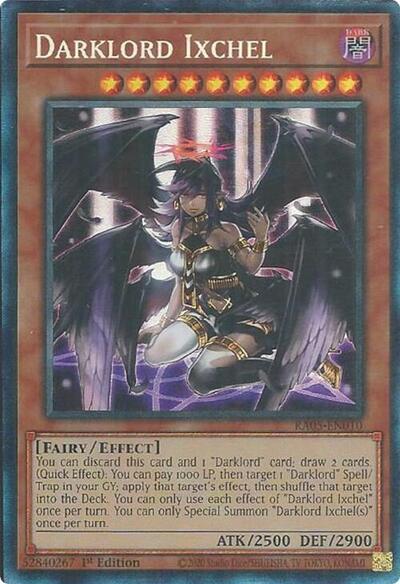 Darklord Ixchel - RA05-EN010 - Collector's Rare - 1st Edition