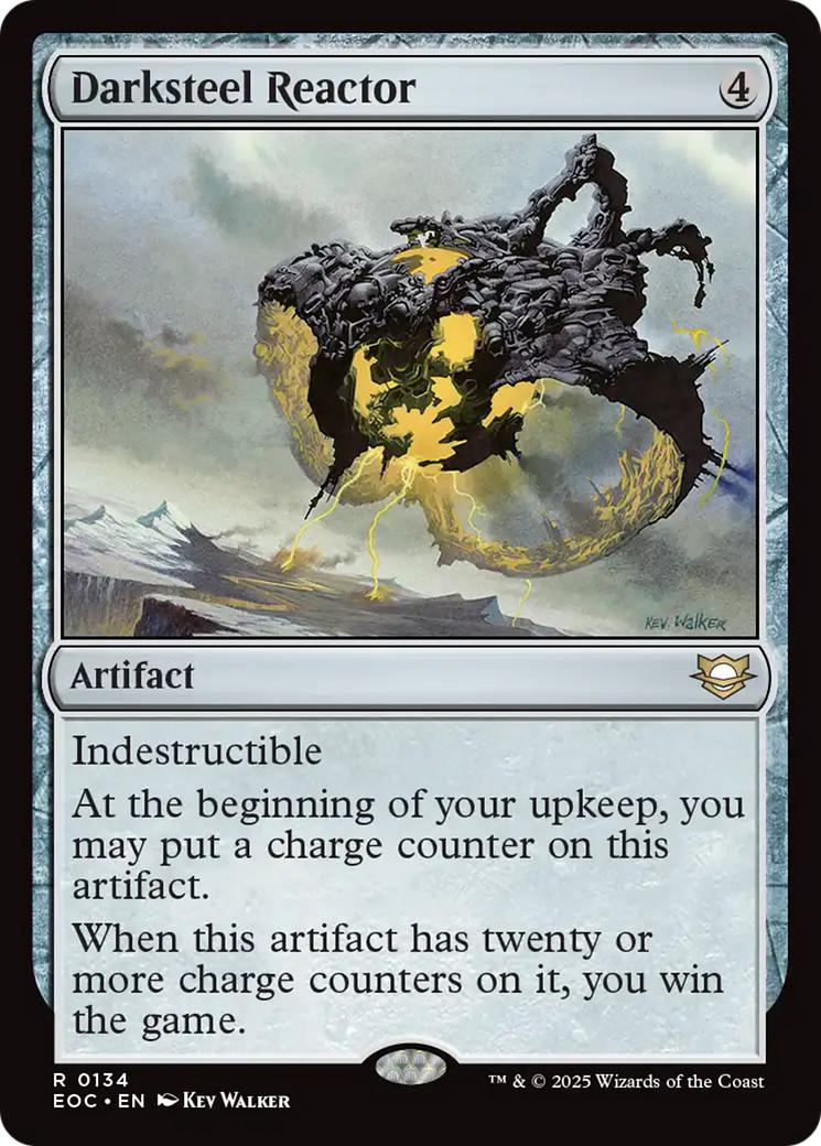 Darksteel Reactor [134] [Edge of Eternities: Commander] [Non-Foil]