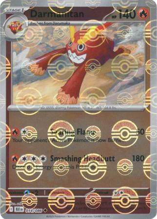 Darmanitan - Poké Ball Pattern - 014/086 - Uncommon [sv105b-014] [Reverse Holo]