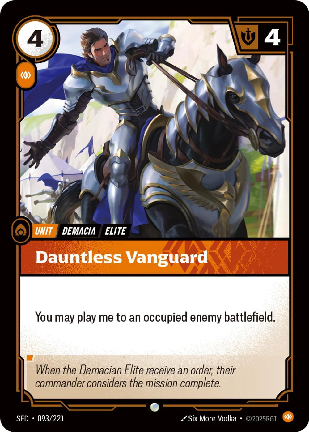 Dauntless Vanguard - 093/221 [Spiritforged] [Non Foil]