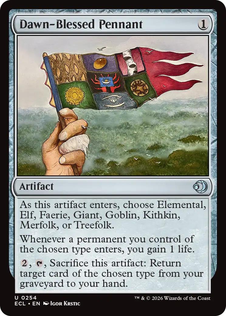 Dawn-Blessed Pennant [254] [Lorwyn Eclipsed] [Non-Foil]