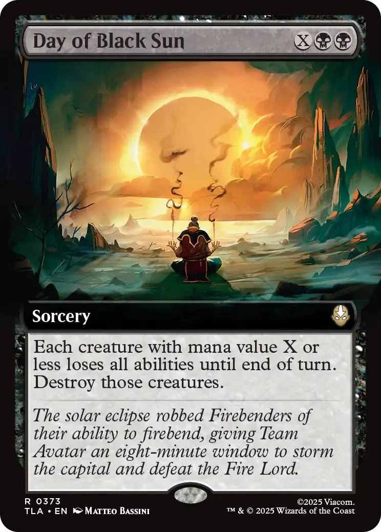 Day of Black Sun [373] [Extended Art] [Avatar: The Last Airbender] [Non-Foil]