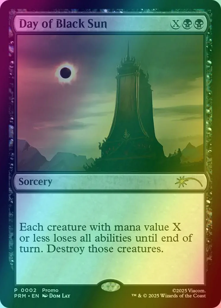 Day of Black Sun [7] [PRM-0002] [Spotlight Series] [Foil]