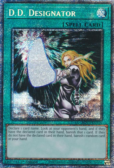 D.D. Designator - MP25-EN020 - Starlight Rare - 1st Edition