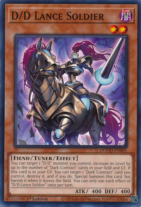 D/D Lance Soldier - DOOD-EN001 - Common - 1st Edition
