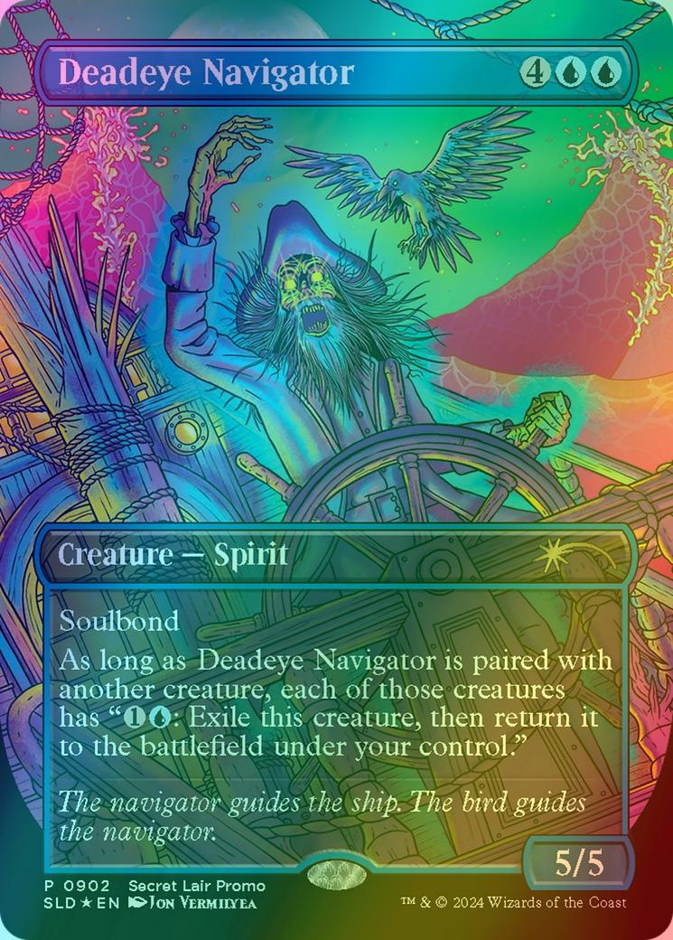 Deadeye Navigator [0902] [Borderless] [Vacation Superdrop 2025] [Secret Lair Drop] [Foil]