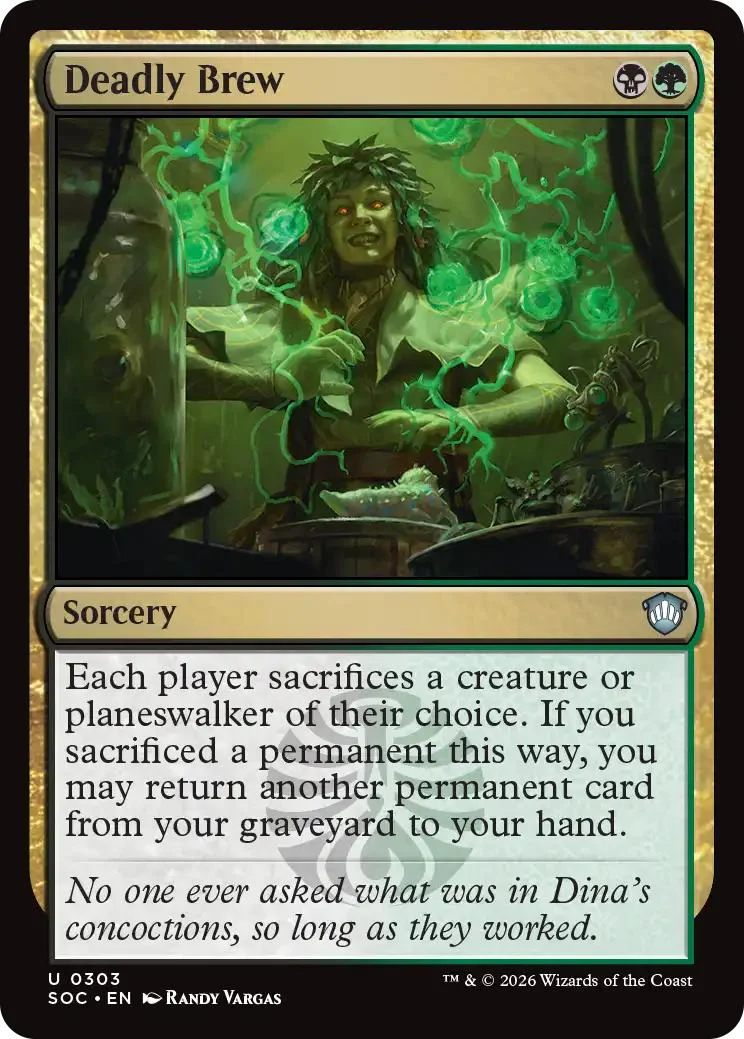 Deadly Brew [303] [Secrets of Strixhaven: Commander] [Non-Foil]