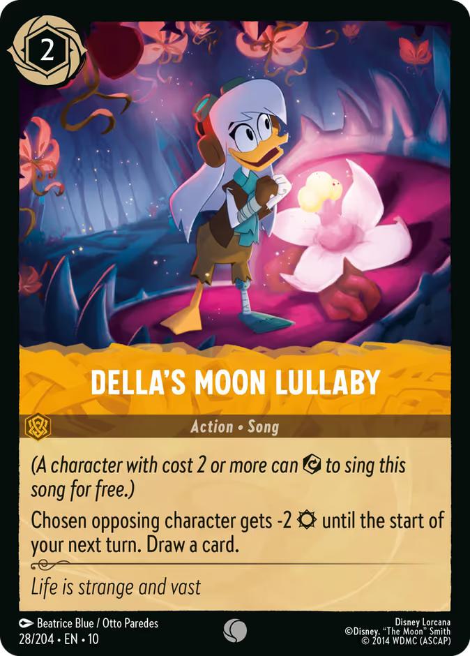 Della's Moon Lullaby - 28/204 [Whispers in the Well] [Non-Foil]
