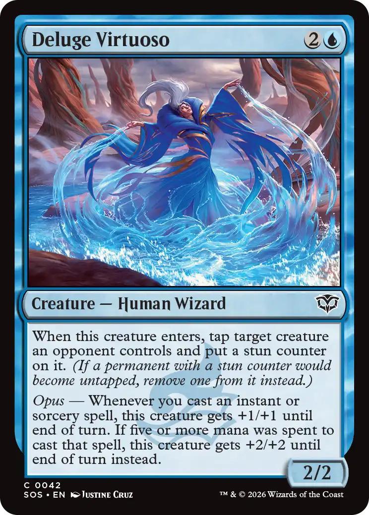 Deluge Virtuoso [42] [Secrets of Strixhaven] [Non-Foil]