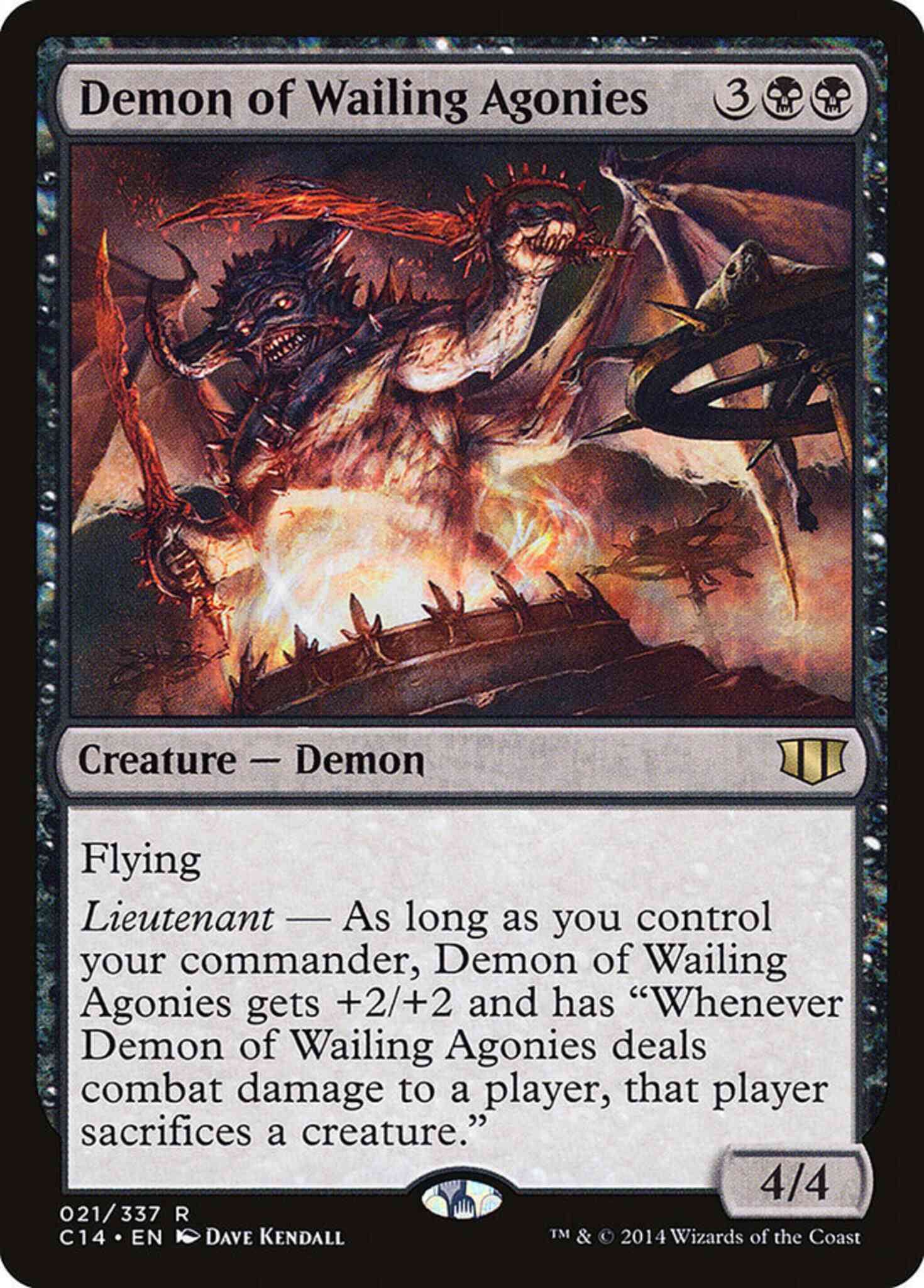 Demon of Wailing Agonies [21] [Commander 2014] [Non-Foil]