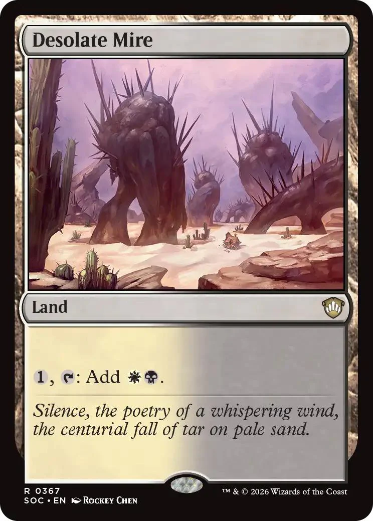 Desolate Mire [367] [Secrets of Strixhaven: Commander] [Non-Foil]