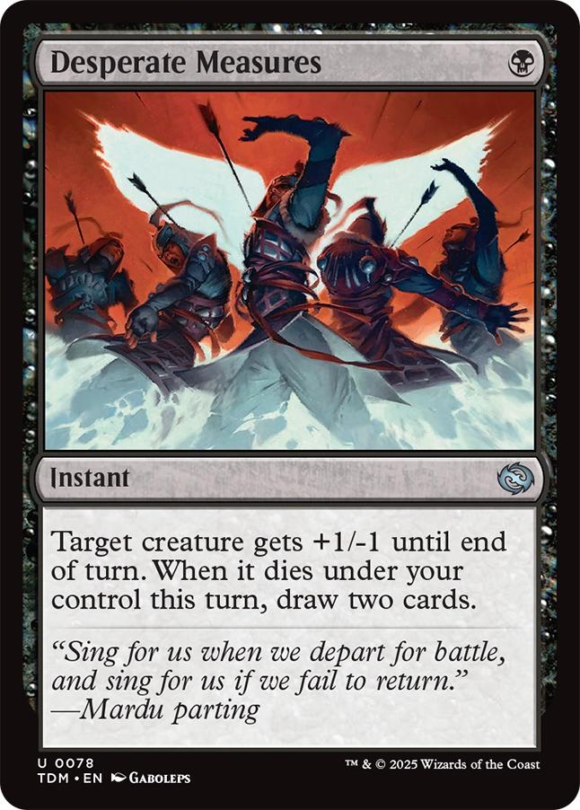 Desperate Measures [78] [Tarkir: Dragonstorm] [Non-Foil]