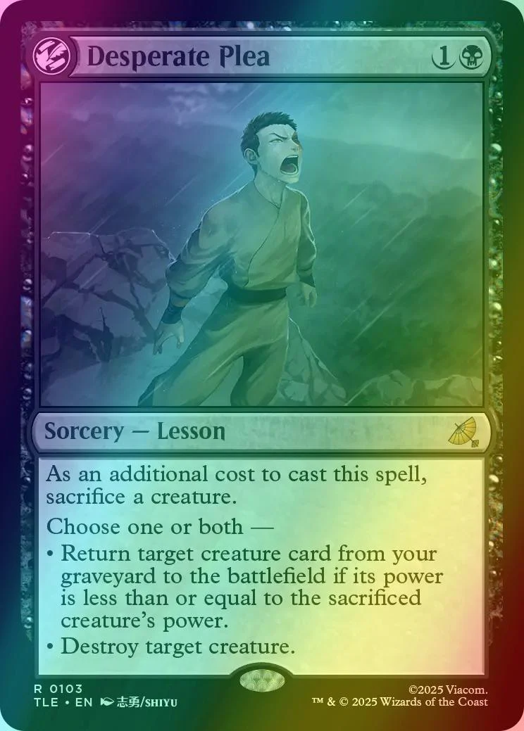 Desperate Plea [103] [Avatar: The Last Airbender Eternal] [Foil]
