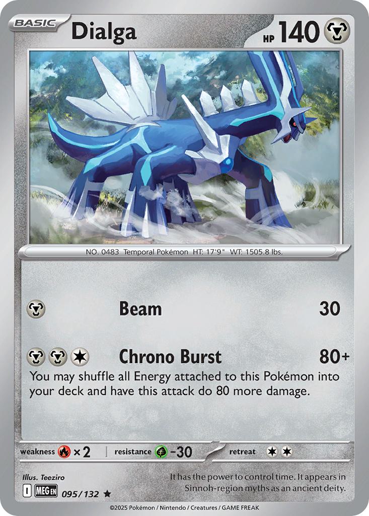 Dialga - 095/132 - Rare [me01-095] [Holo]