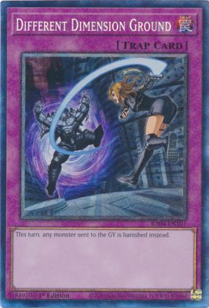 Different Dimension Ground - RA04-EN101 - Collector's Rare - 1st Edition