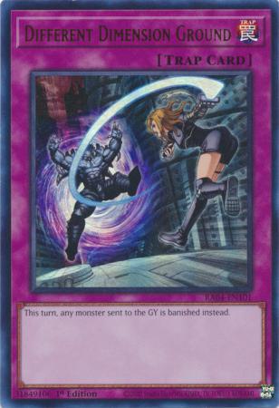Different Dimension Ground - RA04-EN101 - Ultra Rare - 1st Edition