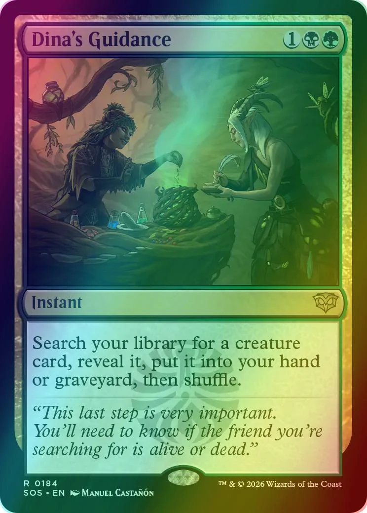 Dina's Guidance [184] [Secrets of Strixhaven] [Foil]
