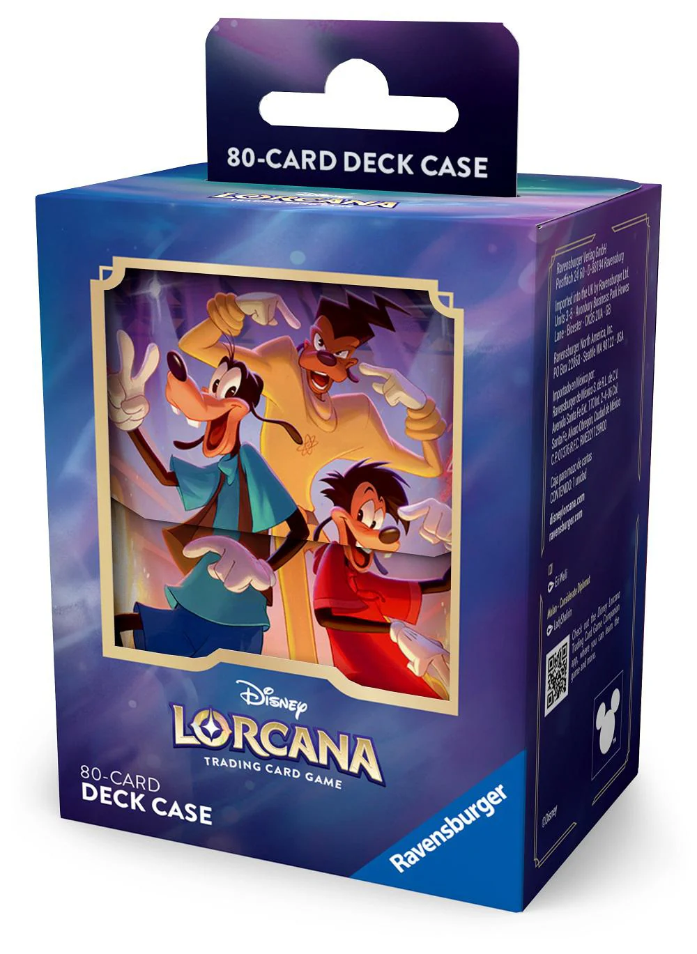 Disney Lorcana Deck Box - 80 - Fabled - Goof Troop