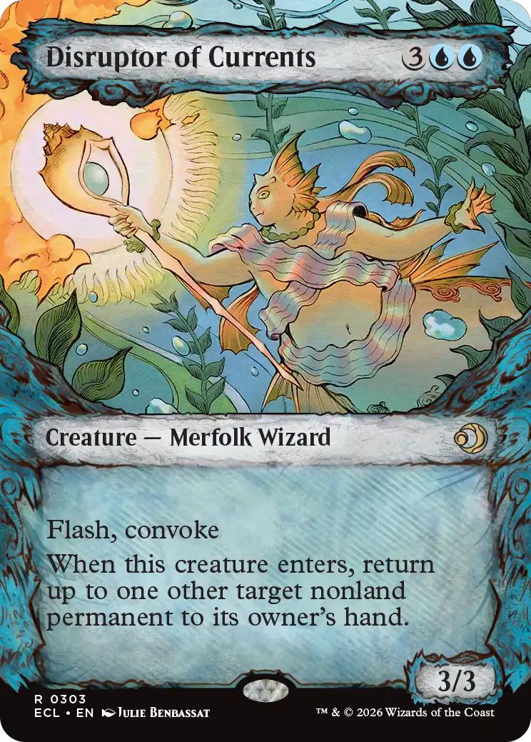 Disruptor of Currents [303] [Fable Frame] [Lorwyn Eclipsed] [Non-Foil]