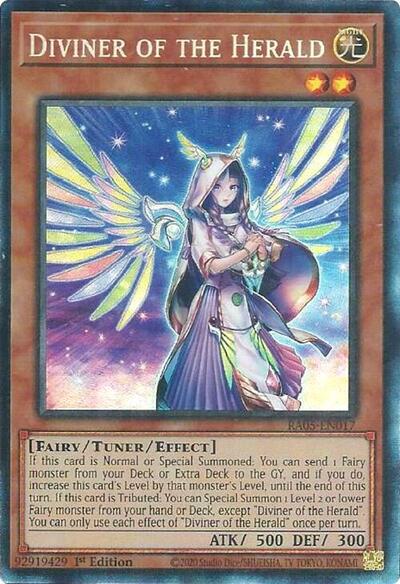 Diviner of the Herald - RA05-EN017 - Collector's Rare - 1st Edition