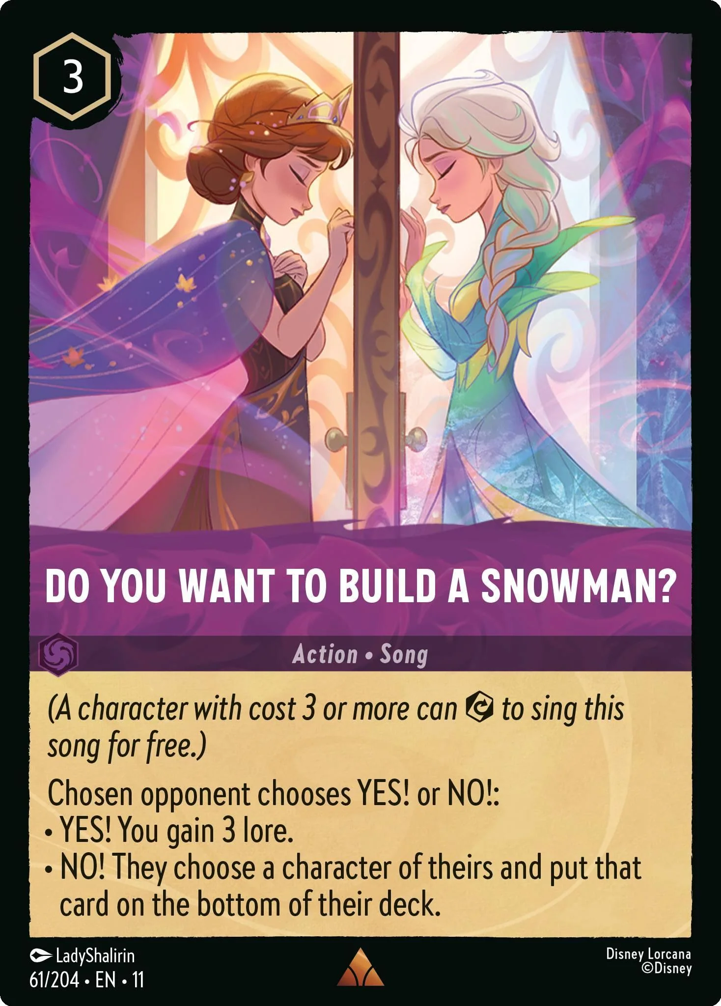 Do You Want To Build A Snowman? - 61/204 [Winterspell] [Non-Foil]