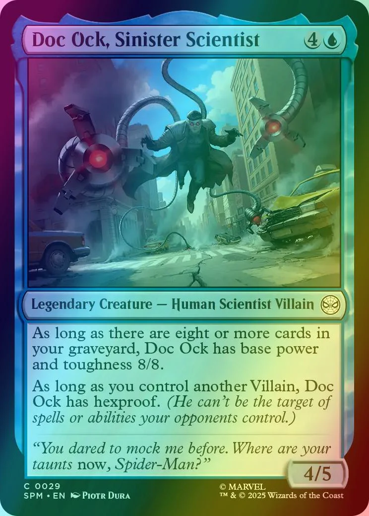 Doc Ock, Sinister Scientist [29] [Marvel's Spider-Man] [Foil]