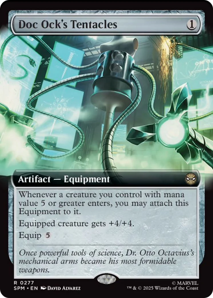 Doc Ock's Tentacles [277] [Extended Art] [Marvel's Spider-Man] [Non-Foil]