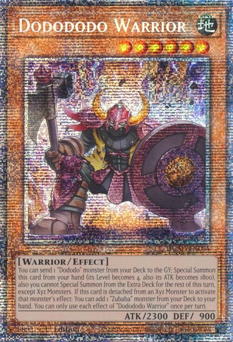 Dodododo Warrior - DUAD-EN004 - Starlight Rare - 1st Edition
